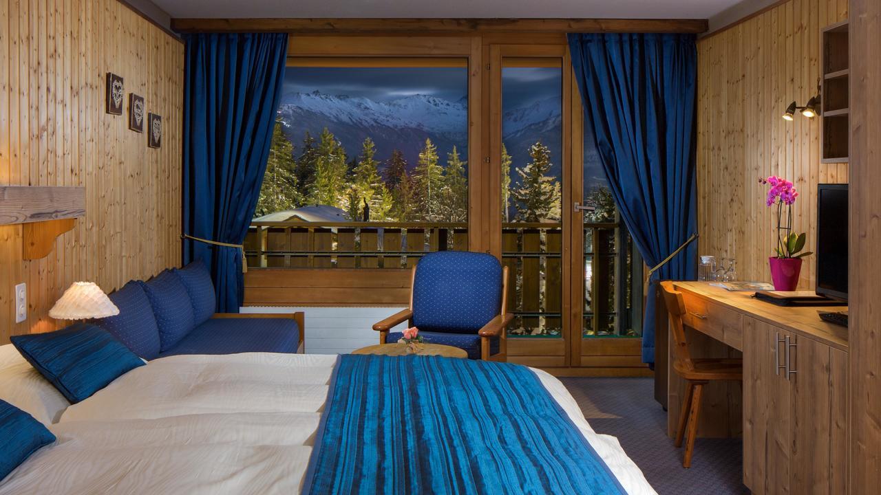 Hotel La Prairie Кранс Монтана Екстериор снимка